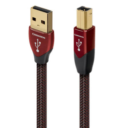 สาย USB AUDIOQUEST : USB-CINNAMON (A TO B) (1.5M)_0